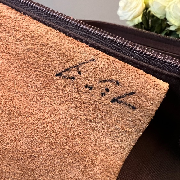 LONGCHAMP Le Pliage Brown Large Nylon Foldable / Packable Tote Bag - Picture 9 of 11